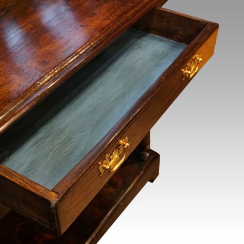 fig 3. Antique rustic oak farmhouse dresser