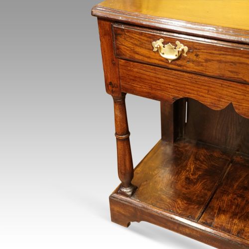 fig 9. Antique rustic oak farmhouse dresser