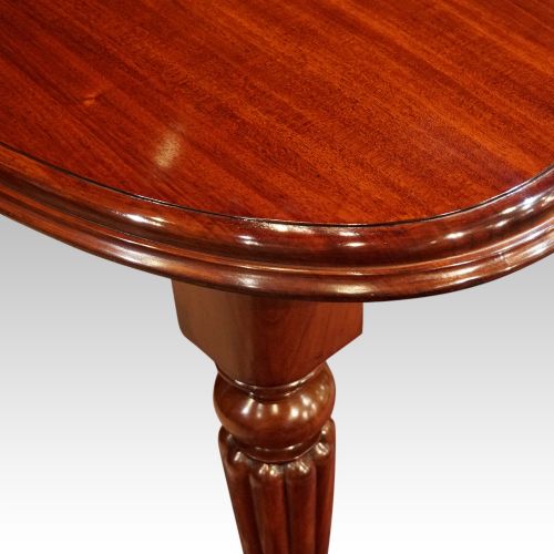 fig 2. Victorian mahogany extending dining table