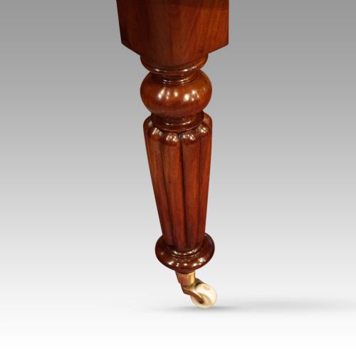 fig 5. Victorian mahogany extending dining table