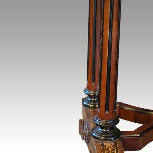 fig 2. Victorian walnut kidney writing table