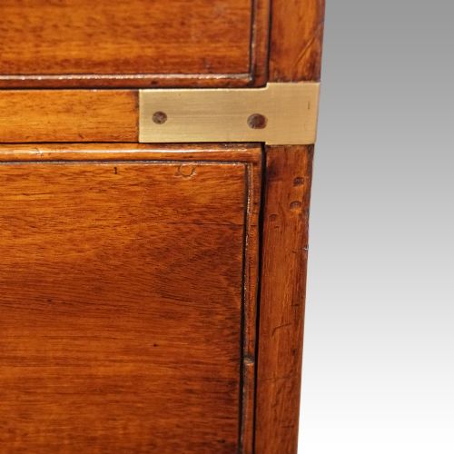 fig 5. Antique teak campaign chest