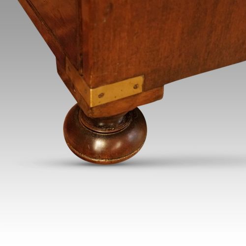 fig 7. Antique teak campaign chest
