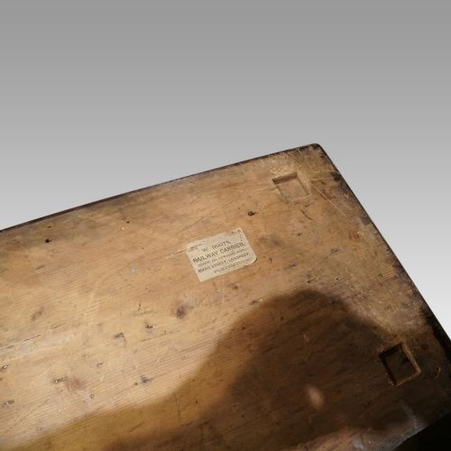 fig 9. Antique teak campaign chest