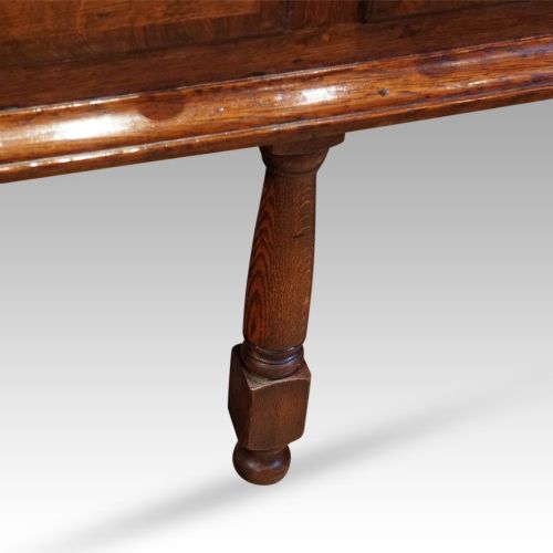 fig 2. Long Antique oak dresser base