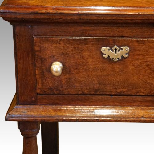 fig 5. Long Antique oak dresser base