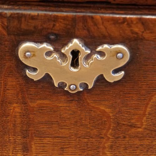 fig 7. Long Antique oak dresser base