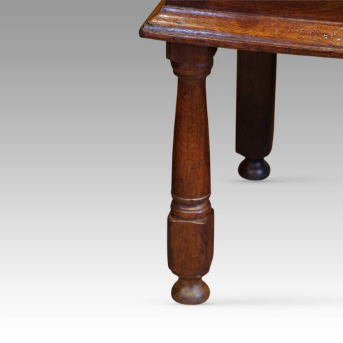 fig 8. Long Antique oak dresser base