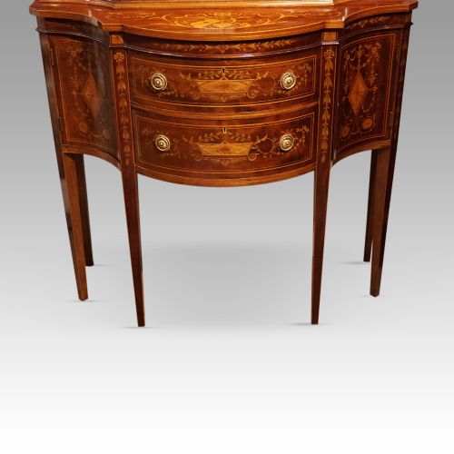 fig 1. Edwardian Maple & co display cabinet
