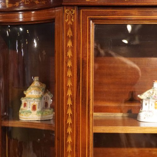 fig 2. Edwardian Maple & co display cabinet