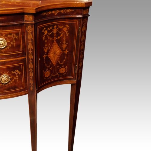 fig 3. Edwardian Maple & co display cabinet