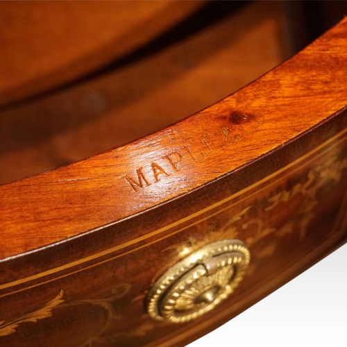 fig 5. Edwardian Maple & co display cabinet