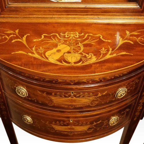 fig 7. Edwardian Maple & co display cabinet