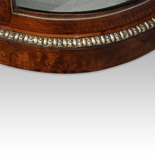 fig 7. Victorian inlaid walnut credenza