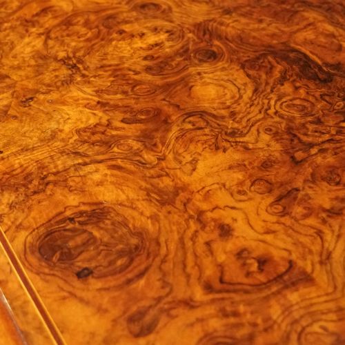 fig 8. Victorian inlaid walnut credenza