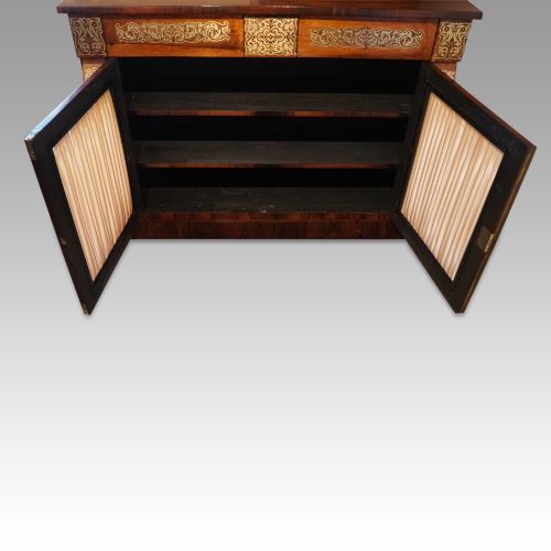 fig 5. Regency brass inlaid chiffonier