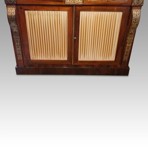 fig 8. Regency brass inlaid chiffonier