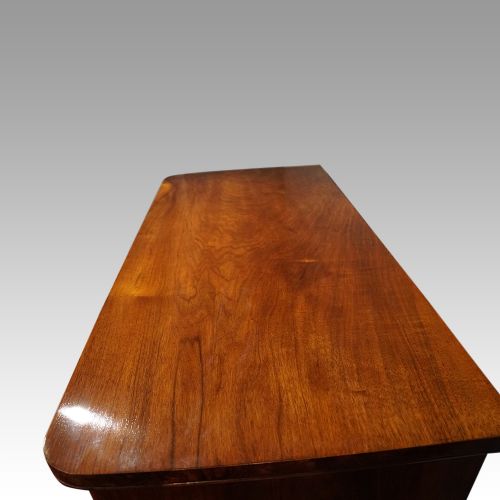 fig 7. Victorian burr walnut chest of drawers