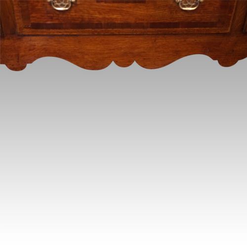 fig 3. Antique oak long dresser base