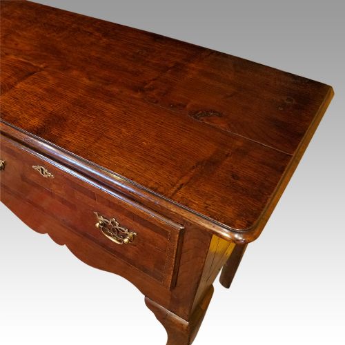 fig 8. Antique oak long dresser base