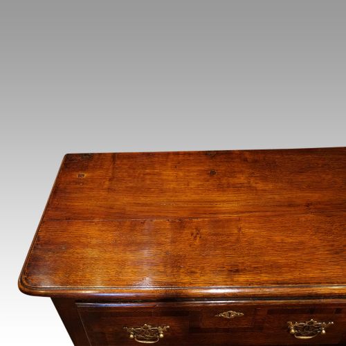 fig 9. Antique oak long dresser base