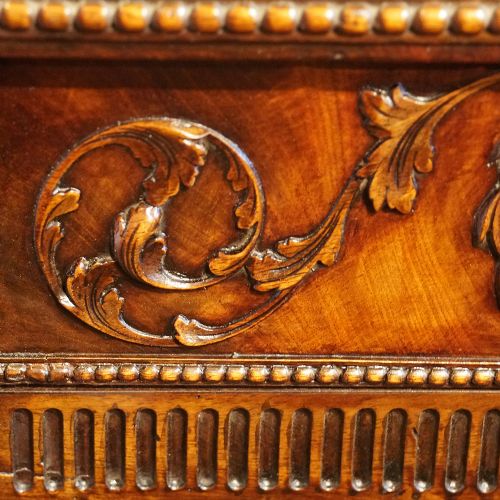 fig 4. 19thc. mahogany Adam serving table