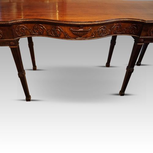 fig 7. 19thc. mahogany Adam serving table