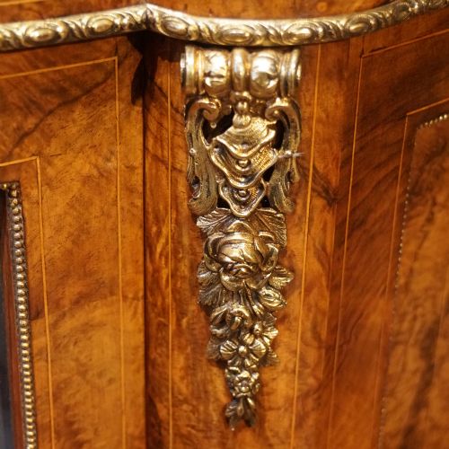 fig 8. Victorian walnut inlaid credenza