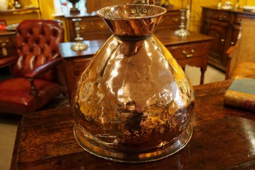 fig 1. Antique large copper harvest measure