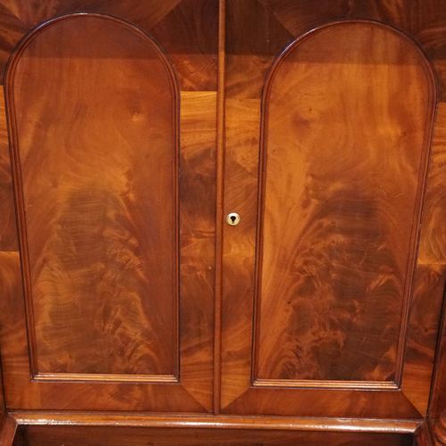 fig 2. Victorian mahogany 4 door sideboard