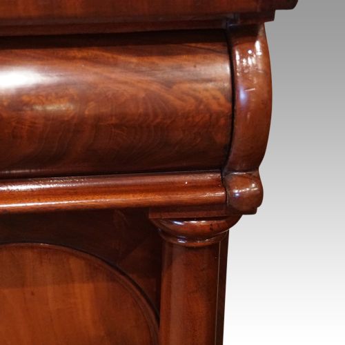 fig 4. Victorian mahogany 4 door sideboard