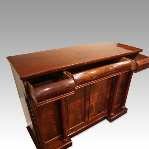 fig 5. Victorian mahogany 4 door sideboard