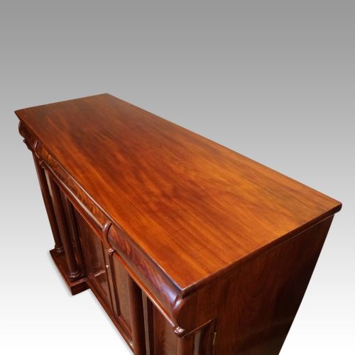 fig 9. Victorian mahogany 4 door sideboard