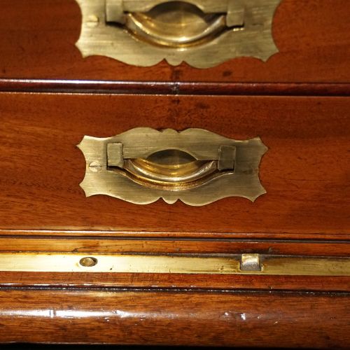 fig 3. Edwardian mahogany collectors cabinet