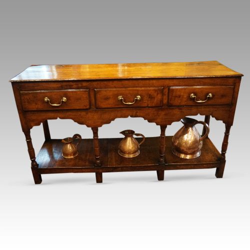 Georgian Oak Pot Board Dresser