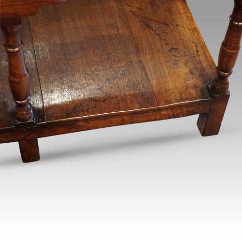 fig 1. Georgian oak pot board dresser