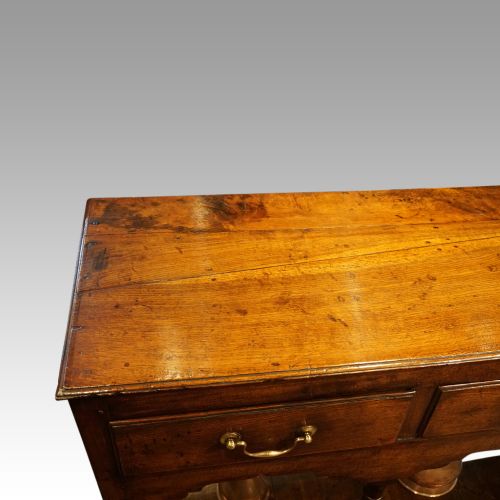 fig 3. Georgian oak pot board dresser