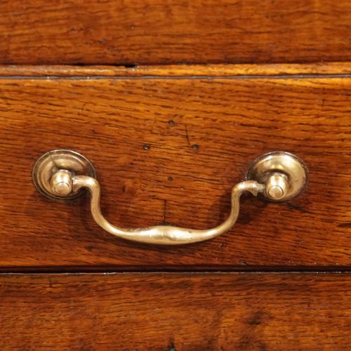 fig 6. Georgian oak pot board dresser