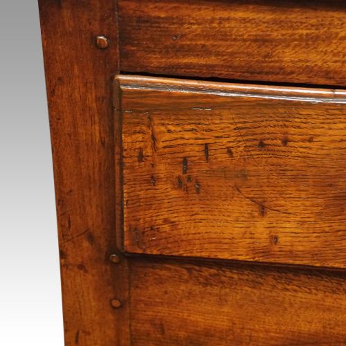 fig 7. Georgian oak pot board dresser