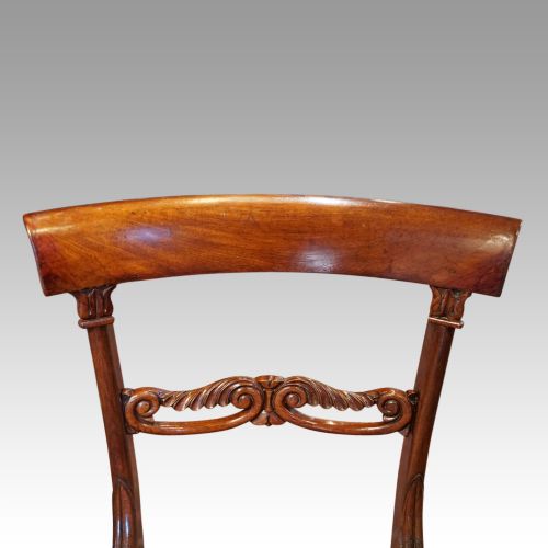 fig 2. Set of 8 Regency rosewood dining chairs