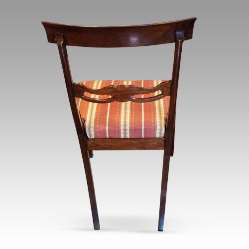 fig 7. Set of 8 Regency rosewood dining chairs