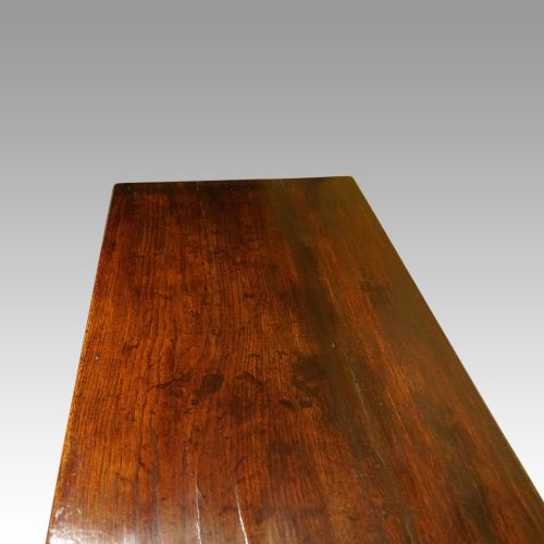 fig 7. Antique oak pot board dresser base