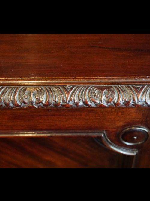 fig 3. Waring and Gillows breakfront bookcase