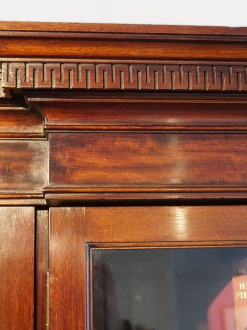 fig 4. Waring and Gillows breakfront bookcase