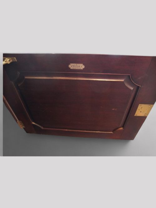 fig 9. Waring and Gillows breakfront bookcase