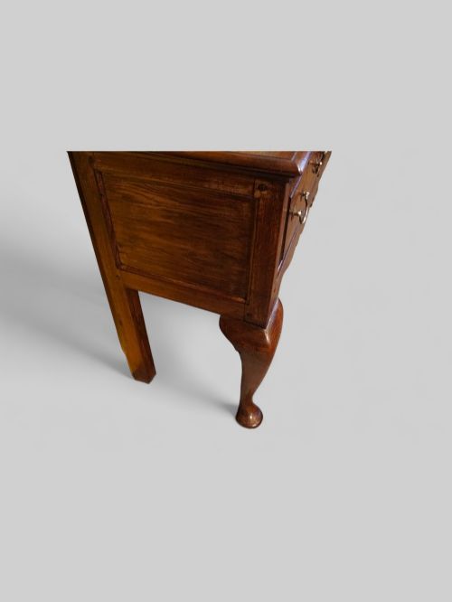 fig 2. Antique oak cabriole leg dresser base