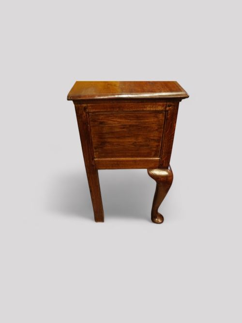 fig 5. Antique oak cabriole leg dresser base