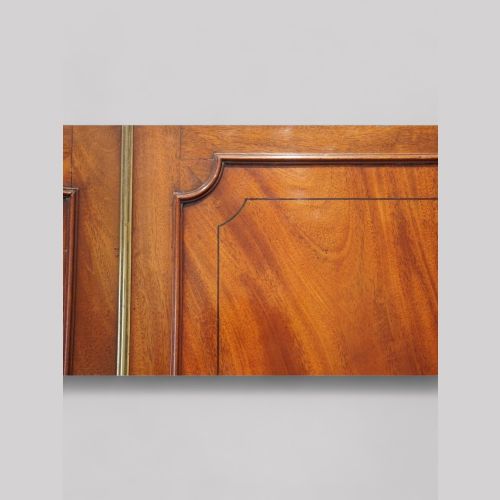 fig 2. Regency mahogany linen press