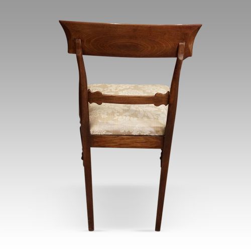fig 4. Set of 6 William IV bar back dining chairs