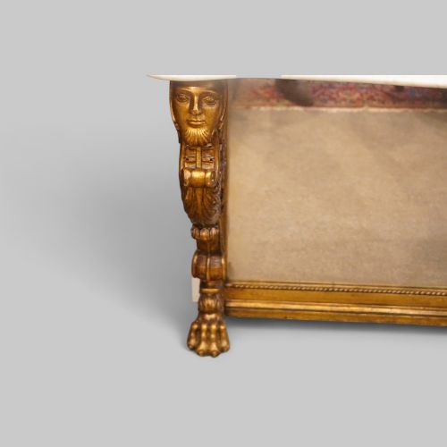 fig 4. Antique gilt console table